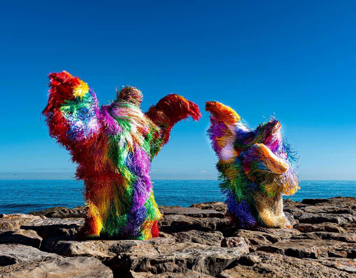 POM POM MONSTERS — Dancers performer, Performance Lab Ibiza