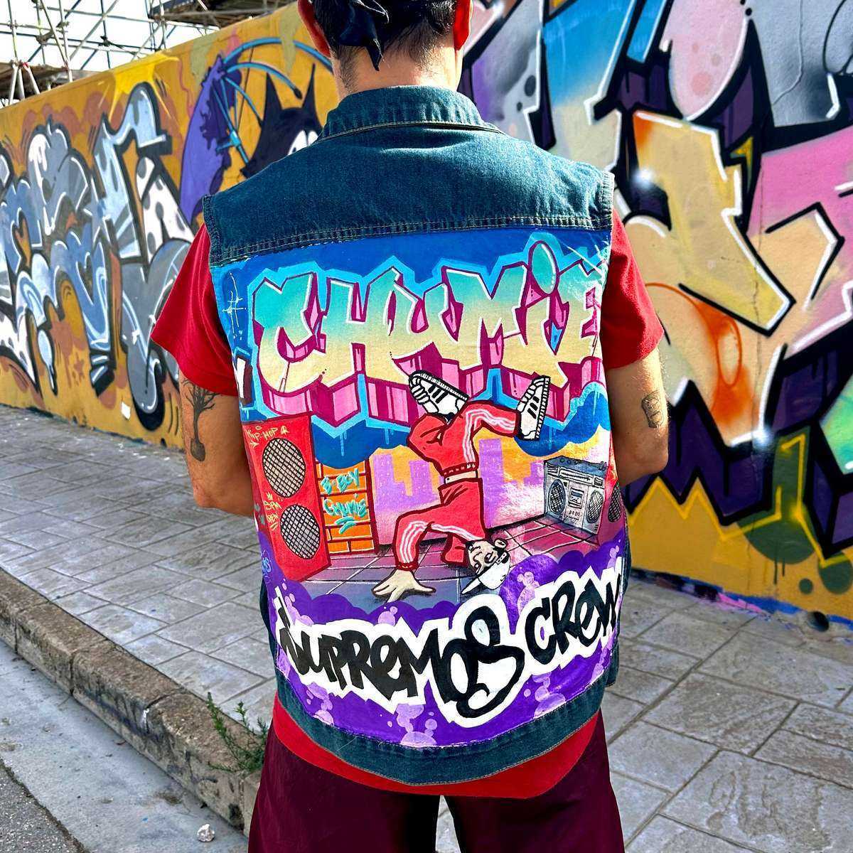 GRAFFITI CUSTOM — Art performer, Performance Lab Ibiza