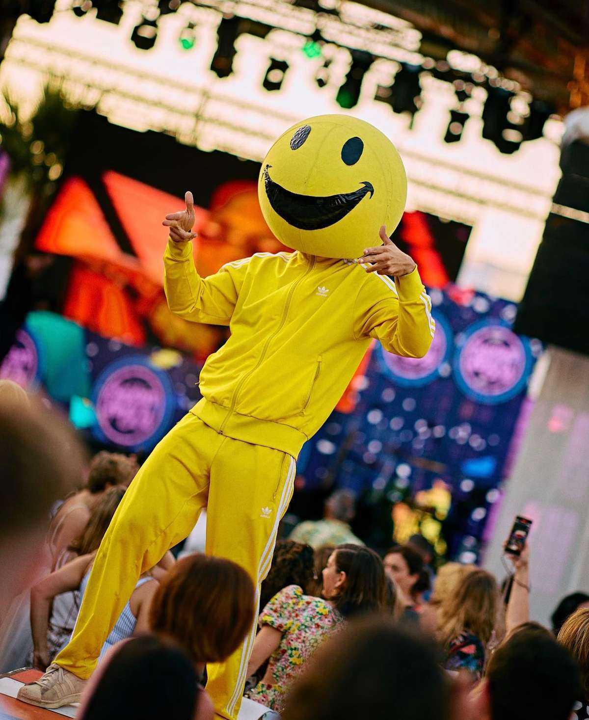 SMILEY HEADS — Fire & Flow performer, Performance Lab Ibiza