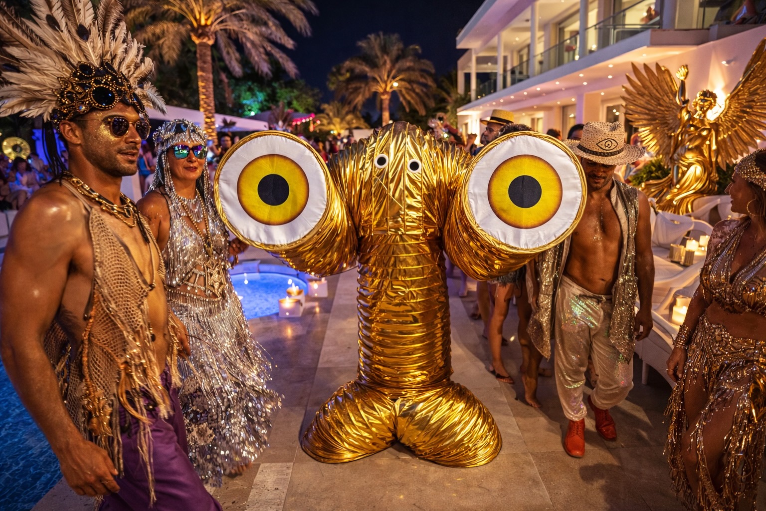 SLINKY MAN — Circus performer, Performance Lab Ibiza